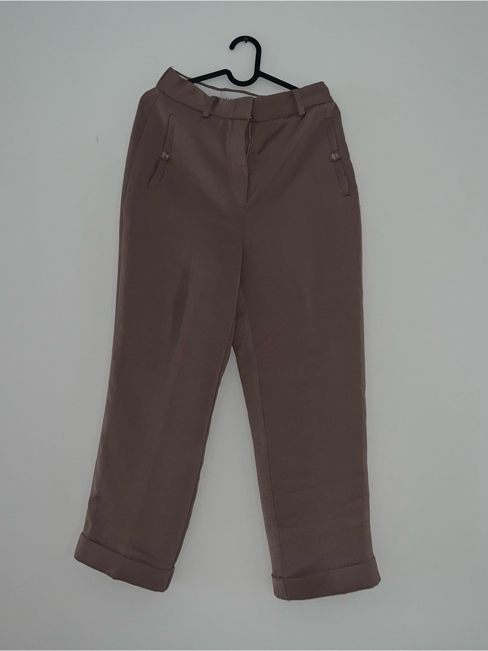 Babaton Cropped Elastic Waist Pant Pink  Size 6